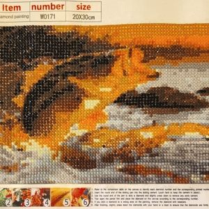 Diamond painting art